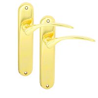 Ручки на планці Єва б/о OLV золото